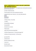 NR328 COMPREHENSIVE EXAM 2026&sol;2027 QUESTIONS&NewLine;AND ANSWERS RATED A&plus;