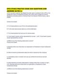 CPCU ETHICS PRACTICE EXAM 2026 QUESTIONS AND ANSWERS RATED A&period;pd