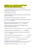 MASONRY LEVEL 1 UPDATED 2026 EXAM SCRIPT QUESTIONS AND ANSWERS RATED A&period;pdf
