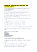 CTCD STUDY GUIDE 2026 EXAM QUESTIONS AND ANSWERS RATED A&period;pdf