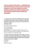 WGU D772 STATISTICAL DATA LITERACY &ndash; COMPREHENSIVE OA & PA PREPARATION GUIDE&colon; 200 REAL-EXAM STYLE QUESTIONS COVERING ALL TESTED TOPICS &lpar;DESCRIPTIVE STATISTICS&comma; PROBABILITY&comma; EXPECTED VALUE&comma; GRAPHICAL DISPLAYS&comma; AND DATA INTERPRETATION&rpar; WITH CORRECT ANSWERS 