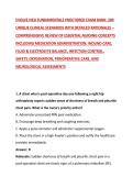 EVOLVE HESI FUNDAMENTALS PROCTORED EXAM BANK&colon; 200 UNIQUE CLINICAL SCENARIOS WITH DETAILED RATIONALES &ndash; COMPREHENSIVE REVIEW OF ESSENTIAL NURSING CONCEPTS INCLUDING MEDICATION ADMINISTRATION&comma; WOUND CARE&comma; FLUID & ELECTROLYTE BALANCE&comma; INFECTION CONTROL&comma; SAFE