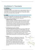 Biochemie en moleculaire biologie &vert; Hoofdstuk 5 Translatie &vert;KU Leuven &vert; 2025&sol;26 &vert; prof&period; Claessens &vert; 1e BMW
