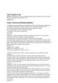 Test Bank for Handbook of Informatics for Nurses & Healthcare Professionals&comma; 7th Edition by Toni L&period; Hebda&comma; Melody Rose&comma; Kathleen Hunter & Patricia Czar &vert; Chapters 1&ndash;20 Complete