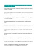PADI OPEN WATER EXAM STUDY GUIDE 2026&sol;2027 QUESTIONS WITH CORRECT ANSWERS VERIFIED ANSWERS 