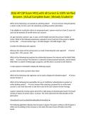 2026 AP CSP Exam MCQ with all Correct & 100&percnt; Verified Answers &vert;Actual Complete Exam &vert;Already Graded A&plus;