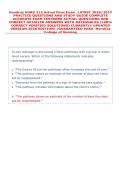 Hondros NURS 212 Actual Final Exam  LATEST 2026&sol;2027 &NewLine;PRACTICE QUESTIONS AND STUDY GUIDE COMPLETE &NewLine;ACCURATE EXAM TESTBANK ACTUAL QUESTIONS AND &NewLine;CORRECT DETAILED ANSWERS WITH RATIONALES &lpar;100&percnt; &NewLine;CORRECT VERIFIED SOLUTIONS&rpar; CURRENTLY UPDATED &NewLine;VERSION 202
