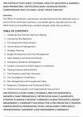 FIRE OFFICER III STUDY GUIDE &vert; TESTBANK &vert; PRACTICE QUESTIONS & ANSWERS &vert;&NewLine;EXAM PREPARATION &vert; CERTIFICATION EXAM &vert; ADVANCED REVIEW &vert;&NewLine;COMPREHENSIVE PRACTICE EXAM &vert; LATEST UPDATE 2026&sol;2027