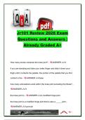 JR 101 &lpar;JOINT REPLACEMENT&rpar; EXAM COMPLETE PACKAGE DEAL