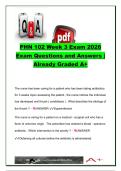 PHN 102 Week 3 Exam &vert; 150&plus; Exam Questions & Verified Answers &vert; Antibiotics&comma; Antimicrobials&comma; Pharmacology&comma; Tuberculosis&comma; Urinary Tract Infections & Antifungal Drugs