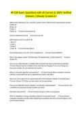 AP CSP Exam Questions with all Correct & 100&percnt; Verified Answers &vert;Already Graded A&plus;
