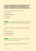 NYC TAXI AND LIMOUSINE INSPECTOR EXAM EXPERT QUESTIONS AND ANSWERS &vert; 100&percnt; VERIFIED AND WELL DETAILED ANSWERS &vert; PLUS RATIONALES &vert; GUARANTEED PASS &vert; LATEST EXAM UPDATE 2026&sol;2027