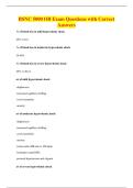 BSNC 5000 OB Exam Questions with Correct&NewLine;Answers