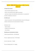 BUNDLE OF BSNC 5000 WITH QUESTIONS AND CORRECT ANSWERS