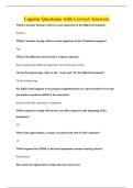 Capsim Questions with Correct Answers