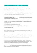 Advanced Data Analytics Exam 1 &vert;&vert; 100&percnt; Valid Solutions&period;