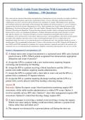 ES3J Study Guide Exam Questions With Guaranteed Pass&NewLine;Solutions&period; - 190 Questions