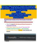 &lpar;2&rpar; NR509 Week 4 Midterm Exam Due 22nd November 2025 Complete Actual Exam Questions 1- 100 NR-509 Advanced Physical Assessment NR 509 Midterm and Finals Examplify Online Proctored Exam&period;docx&period;pdf&NewLine;&NewLine;