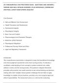 ATI FUNDAMENTALS CMS PROCTORED EXAM &ndash; QUESTIONS AND ANSWERS &vert;&NewLine;VERIFIED AND WELL DETAILED ANSWERS &vert; PLUS RATIONALES &vert; DOWNLOAD&NewLine;AND PASS &vert; LATEST EXAM UPDATE 2026&sol;2027