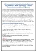 6552 Advanced Nurse Practice in Reproductive Health Care&NewLine;&lpar;FNP-OBGYN MIDTERM&rpar; Accurate Expert Verified for&NewLine;Guarantee Pass &vert; Latest Update - 190 Questions