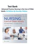 Test Bank Advanced Practice Nursing in the Care of Older Adults 3rd Edition Kennedy-Malone &vert;Verified Practice Questions And Answers A&plus; GRADED &vert; Newest