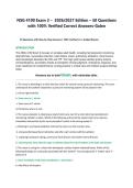 NSG 4100 Exam 3 &ndash;  2026&sol;2027 Edition &ndash; 50 Questions with 100&percnt; Verified Correct Answers-Galen 