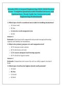Nevada &lpar;NV&rpar; A General Engineering 2026-2028 Practice &NewLine;Exam &ndash;Complete Questions with Detailed Answers and &NewLine;Explanations &vert; Study Guide for Contractors and &NewLine;Engineering Professionals