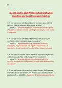 NU 665 Exam 1 2026 NU 665 Actual Exam 2026 &NewLine;Questions and Correct Answers Rated A&plus;