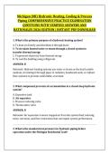 Michigan &lpar;MI&rpar; Hydronic Heating&comma; Cooling & Process &NewLine;Piping COMPREHENSIVE PRACTICE EXAMINATION &NewLine;QUESTIONS WITH VERIFIED ANSWERS AND &NewLine;RATIONALES 2026 EDITION &vert; INSTANT PDF DOWNLOAD