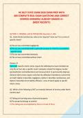 NC BLET STATE EXAM 2026 EXAM PREP WITH  &NewLine;400 COMPLETE REAL EXAM QUESTIONS AND CORRECT &NewLine;VERIFIED ANSWERS&sol; ALREADY GRADED A&plus;  &NewLine;&lpar;MOST RECENT&excl;&excl;&rpar; 