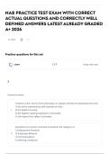 NAB PRACTICE TEST EXAM WITH CORRECT ACTUAL QUESTIONS AND CORRECTLY WELL DEFINED ANSWERS LATEST ALREADY GRADED A&plus; 2026
