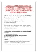 Louisiana &lpar;LA&rpar; 7-803 Residential Roofing Exam &NewLine;COMPREHENSIVE PRACTICE QUESTION BANK &NewLine;200 REALISTIC QUESTIONS WITH VERIFIED &NewLine;ANSWERS AND RATIONALES2025&sol;2026 EDITION &NewLine;&vert; INSTANT PDF DOWNLOAD 