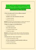 CA-NV AWWA WATER USE EFFICIENCY &lpar;WUE&rpar; &NewLine;GRADE 1 STUDY GUIDE & ACTUAL EXAM &ndash; 210 &NewLine;QUESTIONS AND ANSWERS &vert; CERTIFIED WATER &NewLine;PROFESSIONAL PREP 2025&sol;2026 