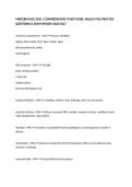 MIDTERM NUR 3330 &vert; COMPREHENSIVE STUDY GUIDE&comma; NCLEX-STYLE PRACTICE QUESTIONS & EXAM REVIEW 2026&sol;2027