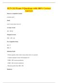 ECN 212 Exam 3 Questions with 100&percnt; Correct&NewLine;Answers