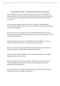CPS 510 Midterm Topic 2 &vert; UPDATED Questions with 100&percnt; Answers&NewLine;