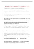 CRIS 605- Chapter 1 Exam &vert; UPDATED Questions with 100&percnt; Correct Answers&NewLine;