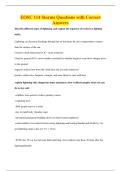 EOSC 114 Storms Questions with Correct&NewLine;Answers