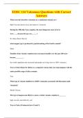 EOSC 114 Volcanoes Questions with Correct&NewLine;Answers