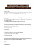 GERONTOLOGY PRACTICE QUIZ &ndash; HESI QUESTIONS WITH ACCURATE ANSWERS 2026