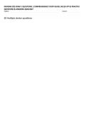 NURSING 202 EXAM 1 QUESTIONS &vert; COMPREHENSIVE STUDY GUIDE&comma; NCLEX-STYLE PRACTICE QUESTIONS & ANSWERS 2026&sol;2027