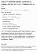 OHIO STATE FIRE ALARM EXAM STUDY GUIDE &vert; TESTBANK &vert; PRACTICE&NewLine;QUESTIONS & ANSWERS &vert; EXAM PREPARATION &vert; CERTIFICATION EXAM &vert;&NewLine;ADVANCED REVIEW &vert; LATEST UPDATE 2026&sol;2027 &vert; COMPREHENSIVE PRACTICE&NewLine;EXAM