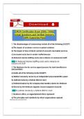 CRCR Certification Exam &lpar;2026 &sol; 2027&rpar; Actual Questions and Verified Answers&comma; 100&percnt; Guarantee Pass