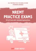 NREMT Practice Exams&colon; 10 Full Tests with Verified Answers and Detailed Explanations 2026