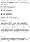 FLORIDA ALL-LINES ADJUSTER &lpar;6-20&rpar; EXAM PRACTICE EXAM &vert; STUDY GUIDE &vert;&NewLine;TESTBANK &vert; LATEST UPDATE 2026&sol;2027 &vert; QUESTIONS &vert; 100&percnt; CORRECT ANSWERS