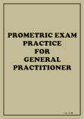 General Practitioner &lpar;GP&rpar; Prometric Exam&colon; 100 MCQs with Verified Answers & Explanations 2026