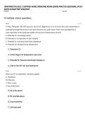 CNOR PRACTICE QUIZ &vert; CERTIFIED NURSE OPERATING ROOM &lpar;CNOR&rpar; PRACTICE QUESTIONS&comma; STUDY GUIDE & EXAM PREP 2026&sol;2027