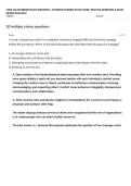 CNUR 102 TEXTBOOK STUDY QUESTIONS &vert; COMPLETE NURSING STUDY GUIDE&comma; PRACTICE QUESTIONS & EXAM REVIEW 2026&sol;2027