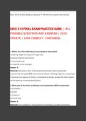 EDUC 210 Final Exam Practice Bank &vert; All &NewLine;Possible Questions and Answers &vert; 2026 &NewLine;Update &vert; 100&percnt; Correct - Concordia&period;