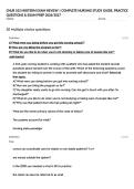 CNUR 102 MIDTERM EXAM REVIEW &vert; COMPLETE NURSING STUDY GUIDE&comma; PRACTICE QUESTIONS & EXAM PREP 2026&sol;2027